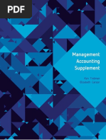 Management Accounting Supplement, 6th Edition