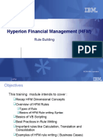 HFM Rule Training PPT Version 1 1