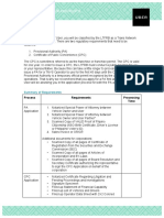 Uber Regulatory Requirements