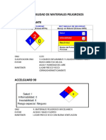 Compatibilidad de Sustancias