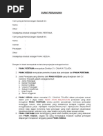 Draft -Draft Surat Perjanjian ( Kontrak)_ SURAT PERJANJIAN 