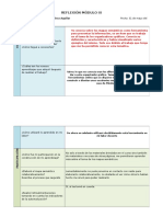 Reflexión Modulo 3