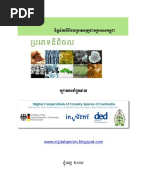 Digital Species In Khmer