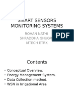 Smart Sensors Monitoring Systems: Rohan Nathi Shraddha Ghugre Mtech Etrx