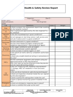 Health & Safety Inspection Report