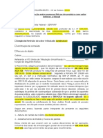 1 - REQUERIMENTO Revisão Imposto Modelo Até 50 Usd