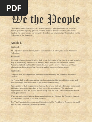 constitution