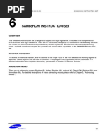 S3C9442/C9444/F9444/C9452/C9454/F9454 Sam88Rcri Instruction Set