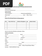 Application For New Food Security Card - Application Form | PDF 