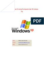 Mengoptimalkan Kinerja Komputer Dan Windows Xp