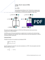 CRE Notes 14 Intro To CSTRs