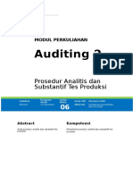 Modul Auditing II (TM 6) - 2