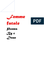 Femme Fatale-Erotic Poetry