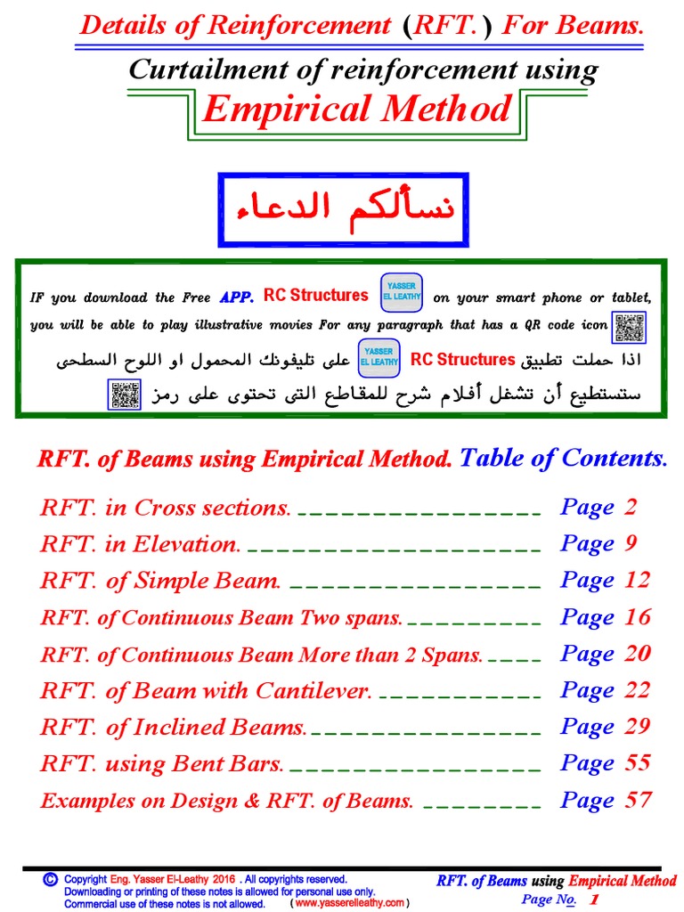 Reinforcement Details for Beams | PDF