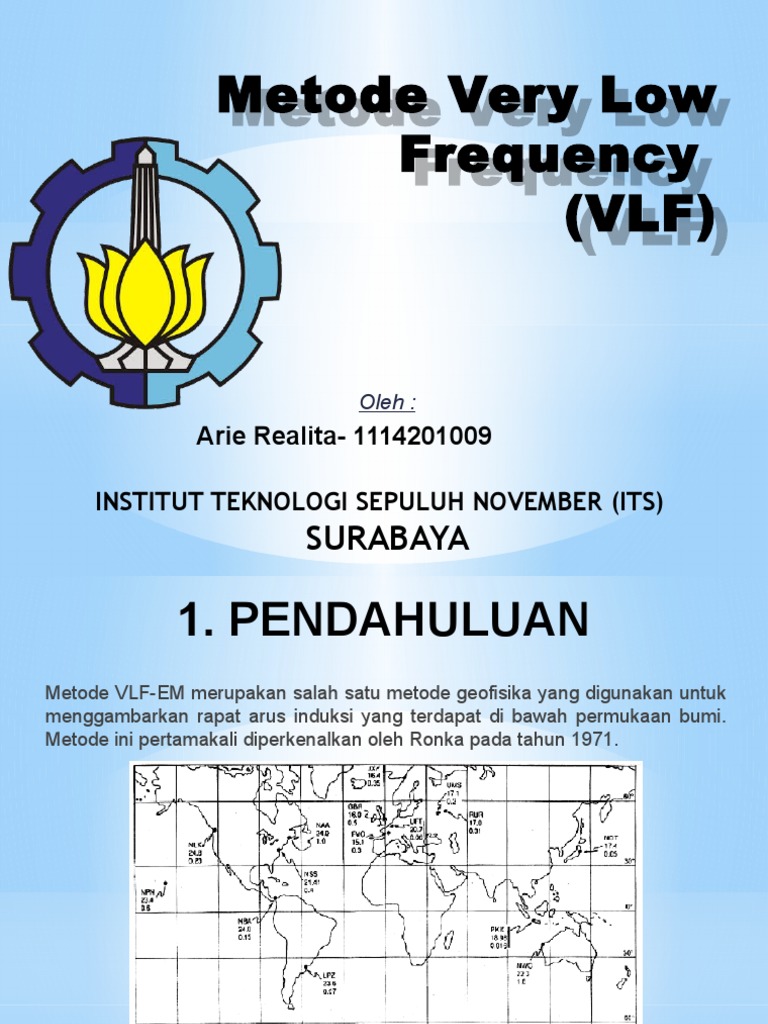 Metode Very Low Frequency (VLF) dalam Geofisika | PDF