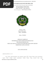 Download Makalah MSI Metodologi Studi Islam Islam Normatif Dan Islam Historis _ JALAN LURUS by FirmansahPrataman SN314593666 doc pdf