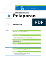 55 - Tugas Audit Internal Tanya Jawab - Ke 9 - 2015-2016 - Pelaporan