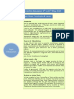 Topic of The Week For Discussion: 7 To 13 May 2015: Topic: Nepal Catastrophe & Issues