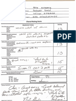 Adjudication Sheet 1