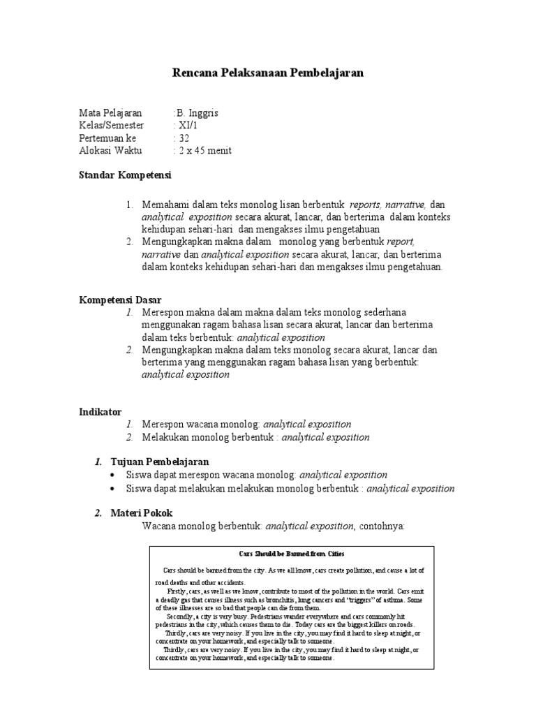 Teks analytical exposition homework 03 image