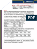 CDO Analysis Sample Report