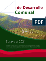 Plan de Desarrollo Comunal Soraya