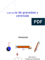 presentacion clase Centros de Gravedad y Centroide