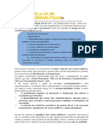 Entendendo a Lei de Responsabilidade Fiscal