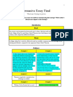 Persuasive Essay Final: What Am I Trying To Prove