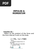 02 Momentum, Impulse and Collision