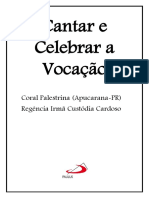 Cantar e Celebrar A Vocação