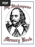 Download Shakespeare Quote Memorization Book by Bronwyn SN31462857 doc pdf