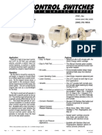 Linc L471 Level Switch Data Sheet PDF