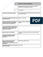 Equipment H&S Documentation For Talysurf 120L 2015-2016