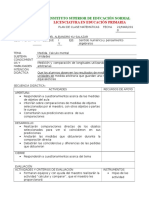 Formato Planeacion Matematicas