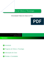 Apresentação Ciência e Tecnologia PDF