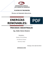 Informe de Energía Solar Térmica