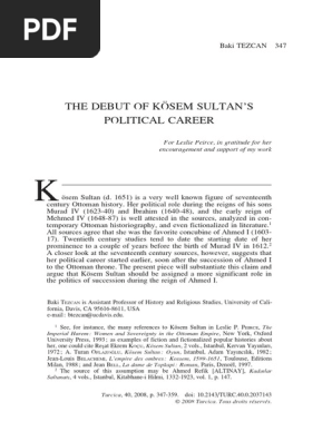 Baki Tezcan The Second Ottoman Empire Tarih Graduate History