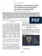 Researchpaper Modeling and Controlling of Conical Tank System Using Adaptive Controllers and Performance Comparison With Conventional PID