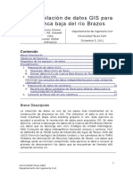 La Recopilación de Datos GIS para La Cuenca Baja Del Río Brazos - Traducción de 05 Compiling GIS Data For Lower Brazos River Basin