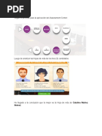 Proceso de Diseño Del Assessment Center