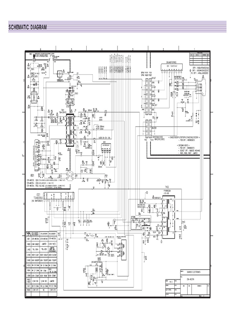 Daewoo - Chassis Cn-402fn | PDF