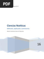 ciencias noeticas