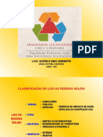 Seminario Legislativo Lixo e Cidadania