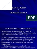 Hiponatremia e Hipernatremia