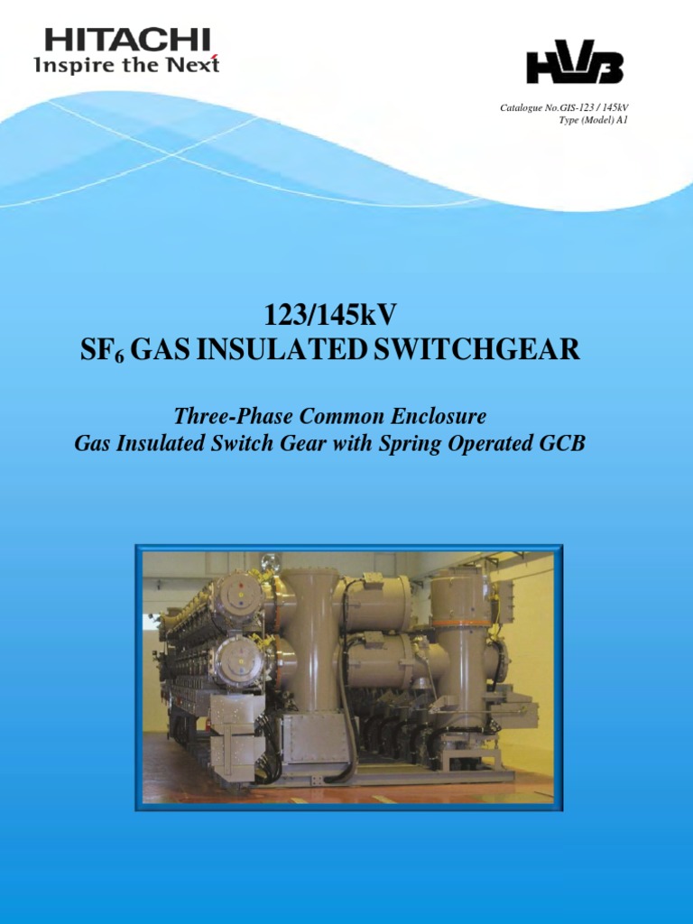 123-145kV GIS Catalogue | PDF | Switch | Transformer