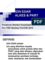 Alat Kesehatan Dan Izin Edar