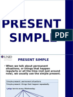 Present Simple Vs Continuous