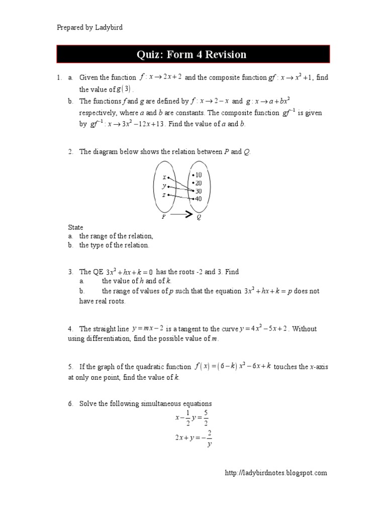 Function Analysis and Composite Functions | PDF | Geometry | Teaching ...