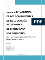 Estado Situacional Chuquisaca